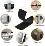 15 Sets Strips with Adhesive - Strong Double Sided Tape with Hook and Loop - 1 x 4 Inch - Image 3
